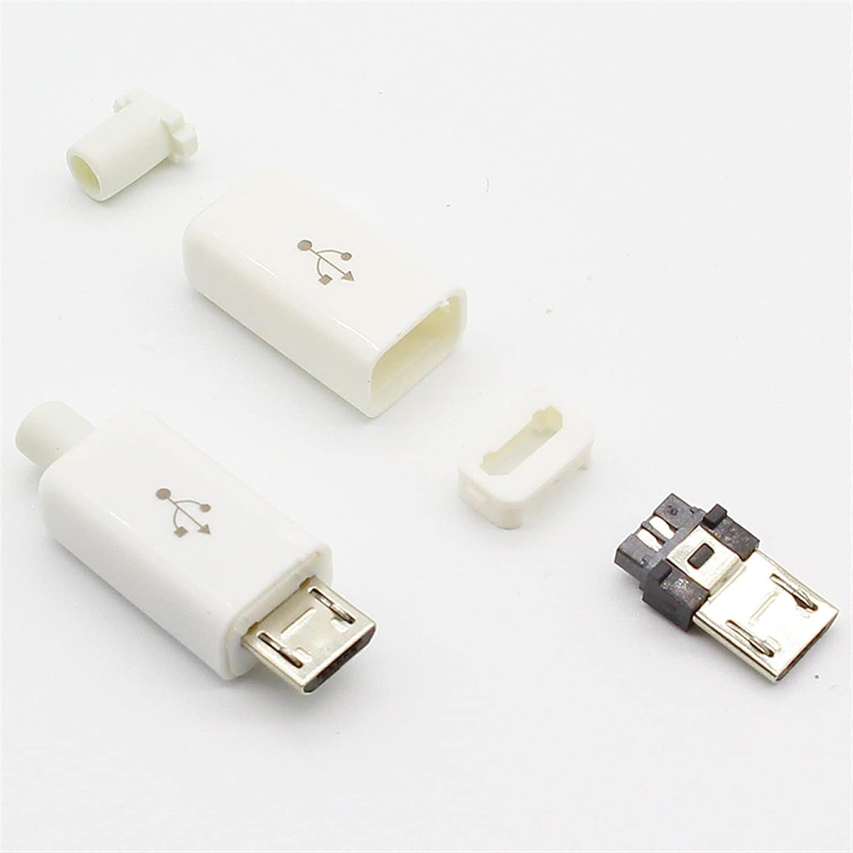 سوکت نری Micro USB مدل 5PIN بسته 10 عددی