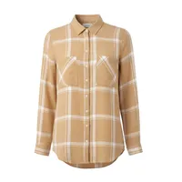 شومیز آستین بلند یقه برگردان زنانه آنکو مدل P00282