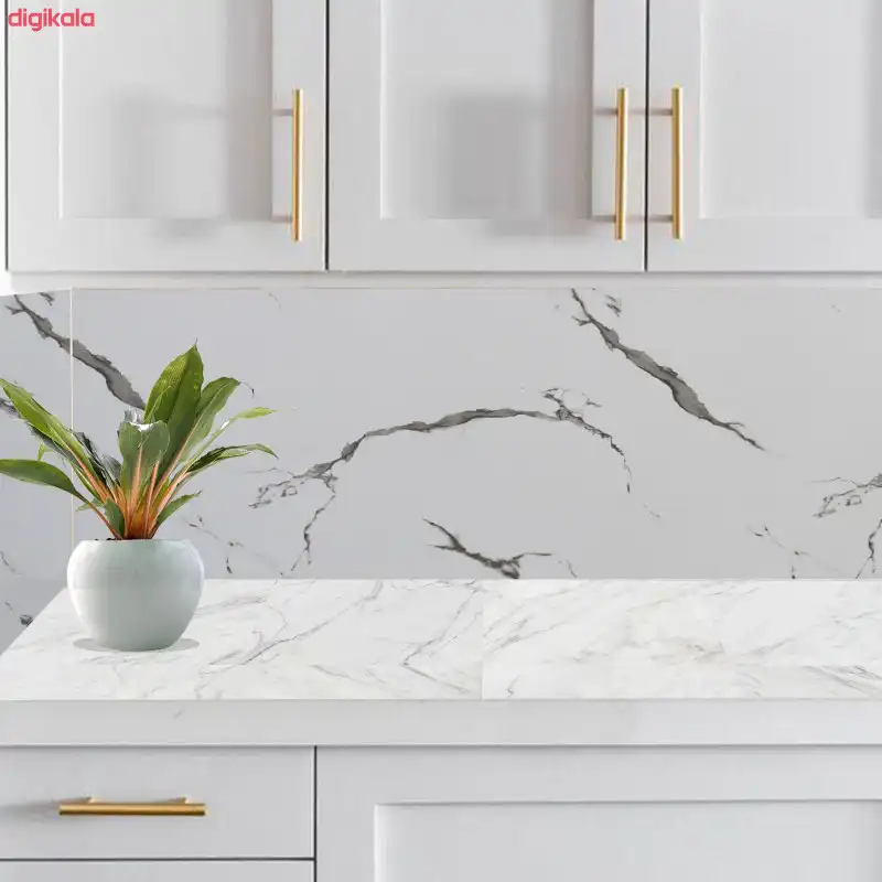 دیوارپوش مدل ماربل شیت کد 6098 بسته 3 عددی