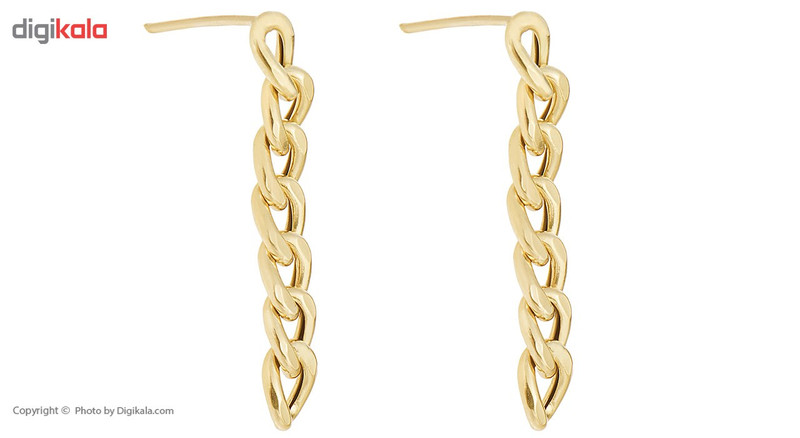 گوشواره طلا 18 عیار زردونه مدل D2005