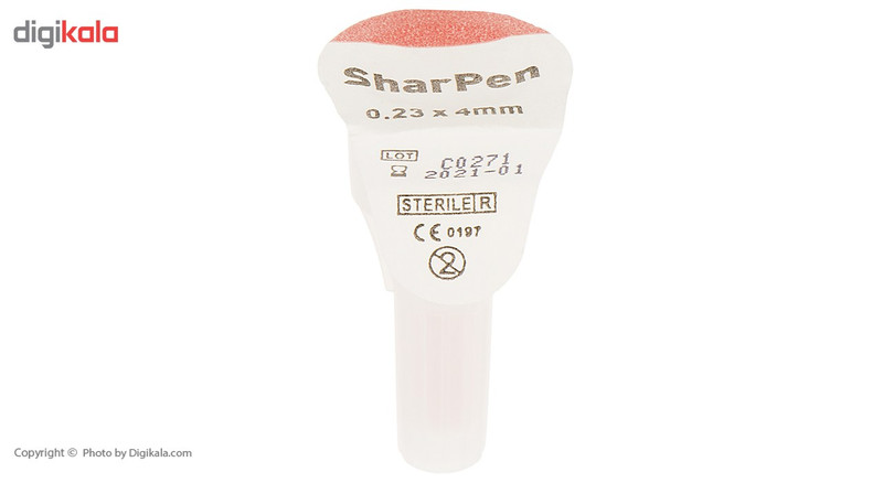 سوزن قلم انسولین شارپن 50 عددی سایز 4 میلی‌متر