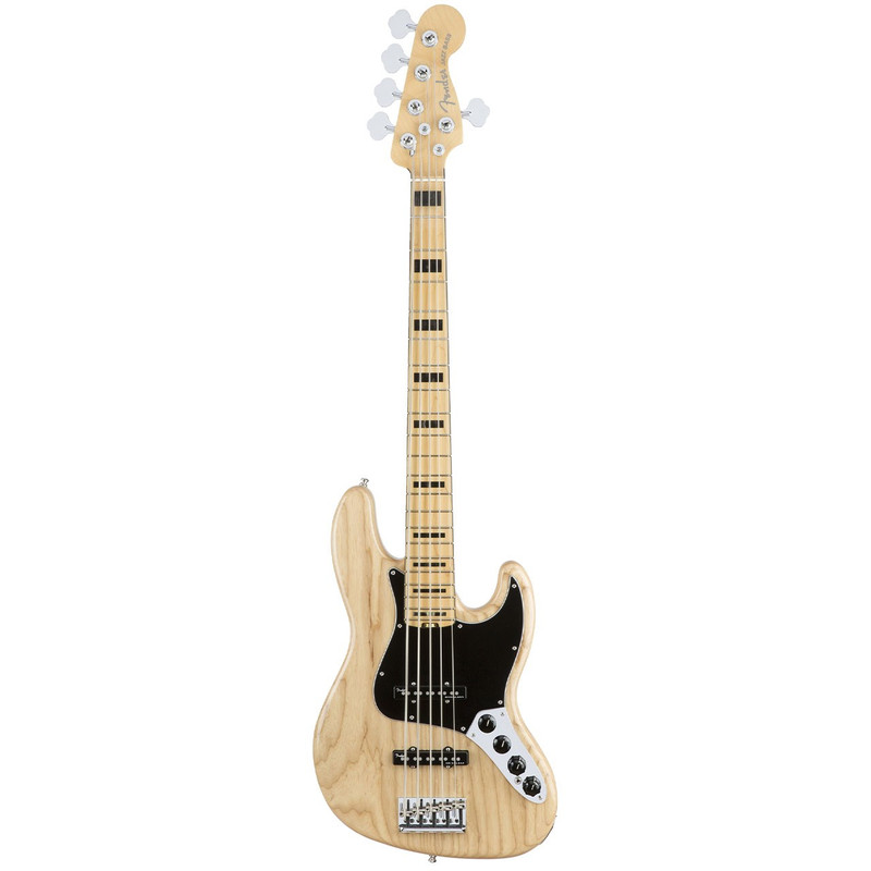 گیتار باس فندر پنج سیم مدل American Elite Jazz Bass MN NA