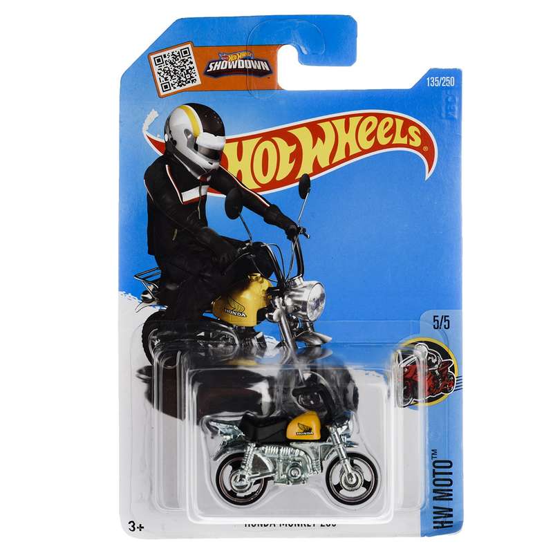 موتور بازی متل سری هات ویلز مدل Honda Monkey