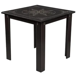 میز ناهار خوری صنایع چوب قائم کد K201 سایز 80 × 80