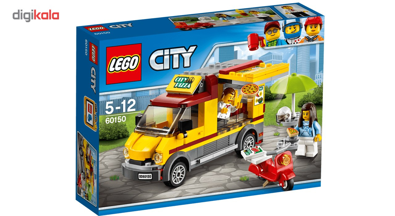 لگو سری City مدل Pizza Van 60150