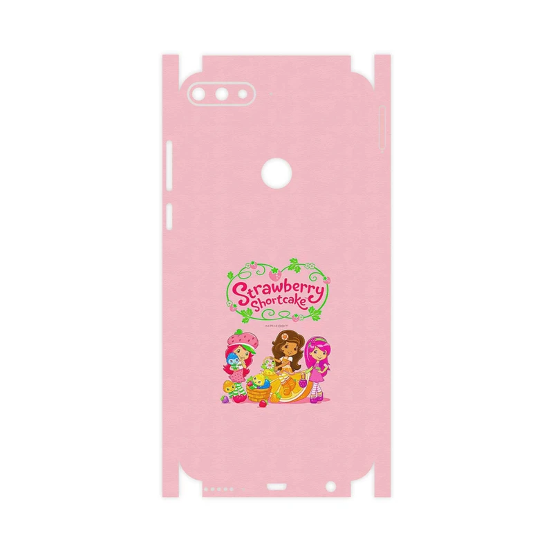 برچسب پوششی ماهوت مدل Strawberry Shortcake-FullSkin مناسب برای گوشی موبایل هوآوی Y7 Prime 2018