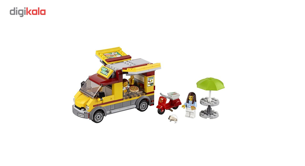 لگو سری City مدل Pizza Van 60150 لگو سری City مدل Pizza Van 60150