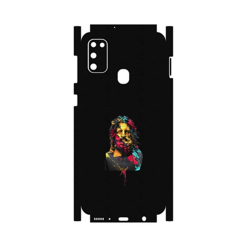 برچسب پوششی ماهوت مدل Painted Sculpture Digital Art-FullSkin مناسب برای گوشی موبایل سامسونگ Galaxy M21
