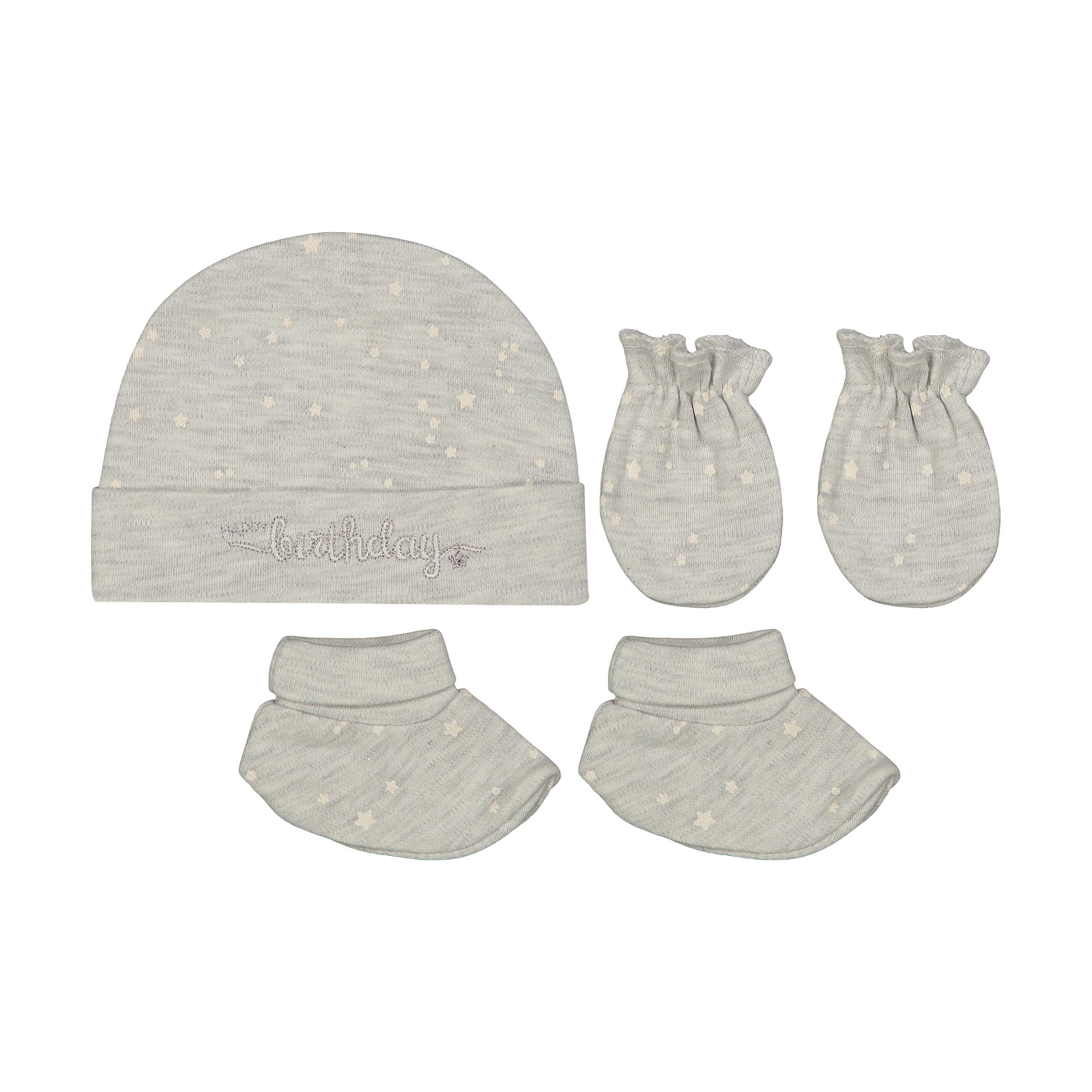 ست 3 تکه لباس نوزادی پاپو مدل happy brithey343