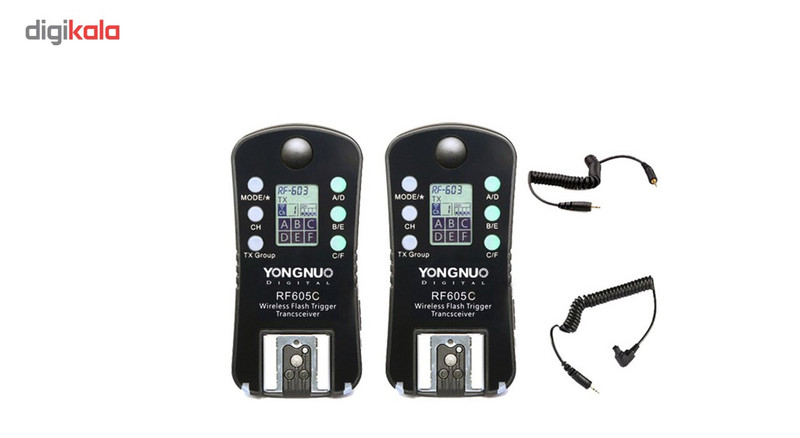 تریگر فلاش وایرلس یونگنو مدل RF605C مناسب برای دوربین های کانن