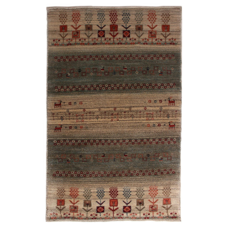 گبه دستبافت یک متری طوفان کد 6562151