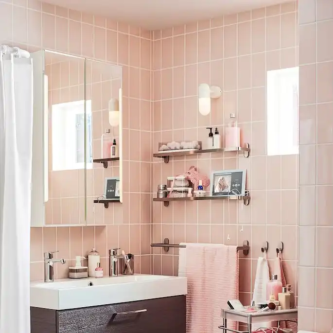 طبقه حمام ایکیا مدل BROGRUND