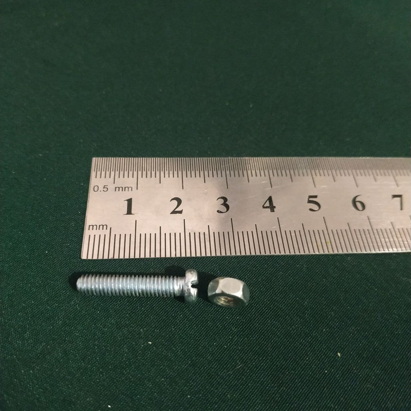 پیچ ومهره مدل PM 4/22 مجموعه 16 عددی