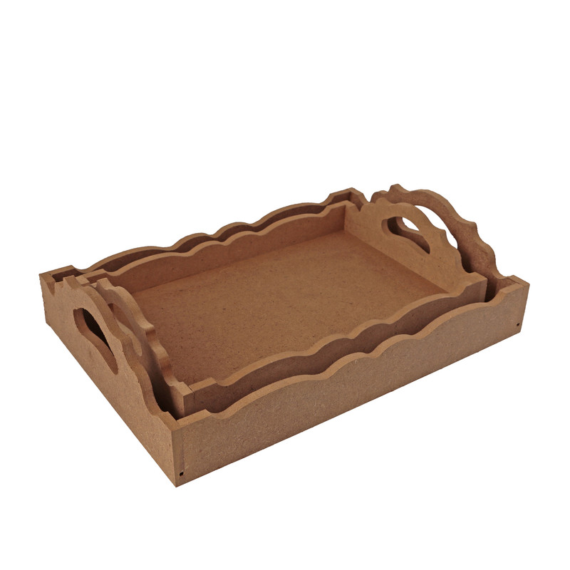  سینی چوبی کد SHK21