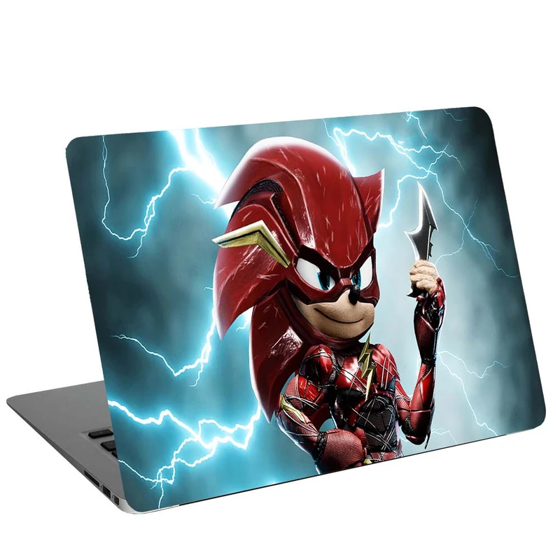 استیکر لپ تاپ طرح sonic flash G-2115 مناسب برای لپ تاپ 15.6 اینچ 