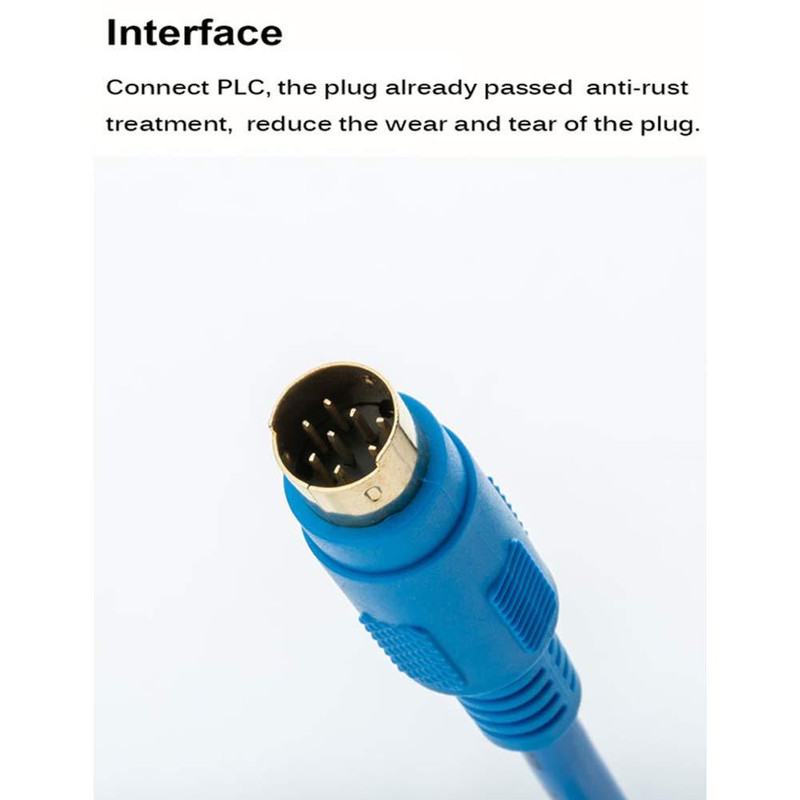 کابل پروگرام آمساموشن مدل Mitsubishi PLC کد USB-SC09-FX