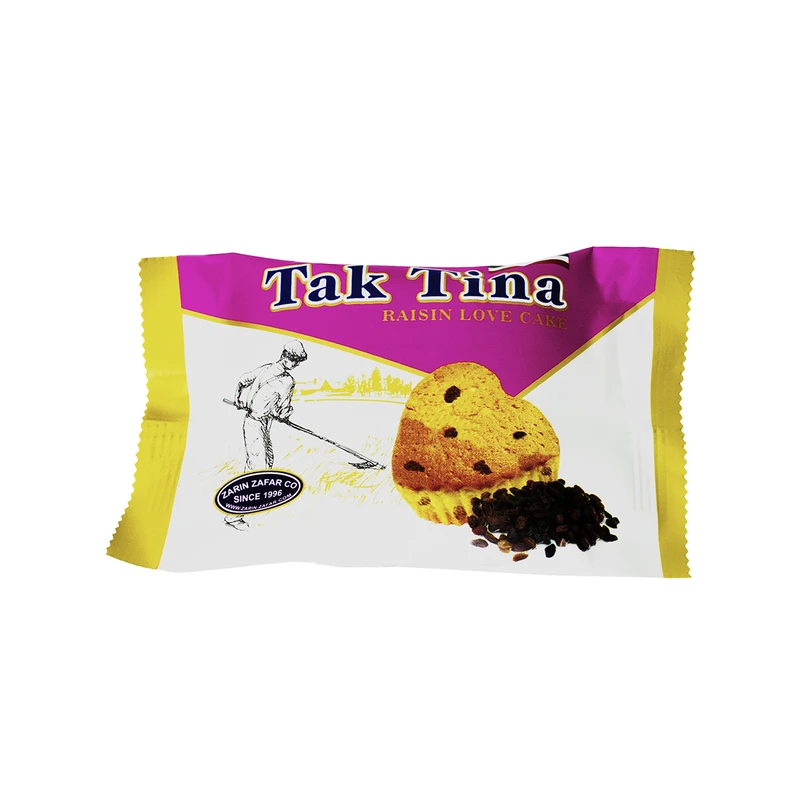 کیک قلبی کشمشی تک تینا - 40 گرمی