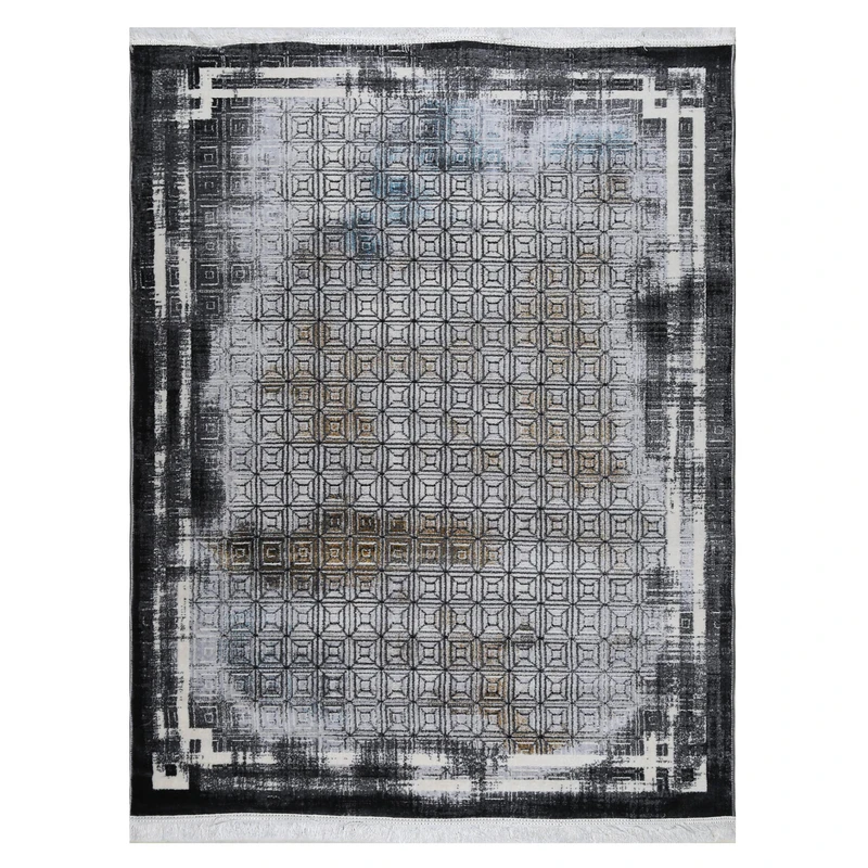 فرش ماشینی دنیای فرش مدل ساغر کد 1512