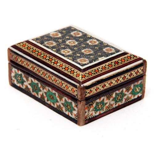 جعبه سکه خاتم کاری کد Mkh98
