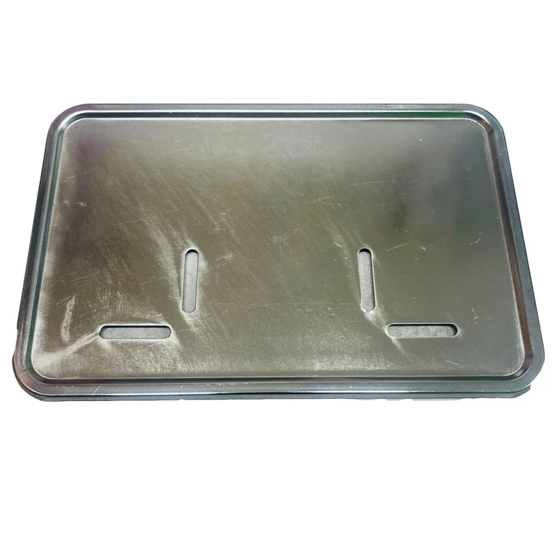 قاب پلاک موتور سیکلت وارون کد W-118-SLVR