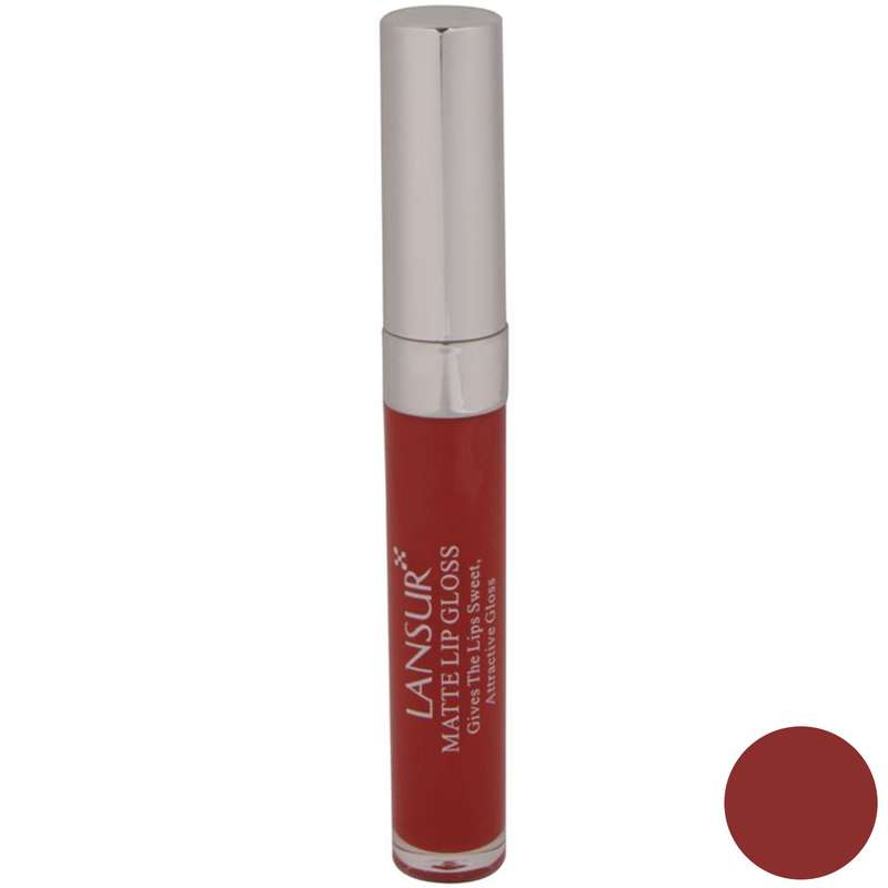 رژ لب مایع لنسور سری Matte شماره 02
