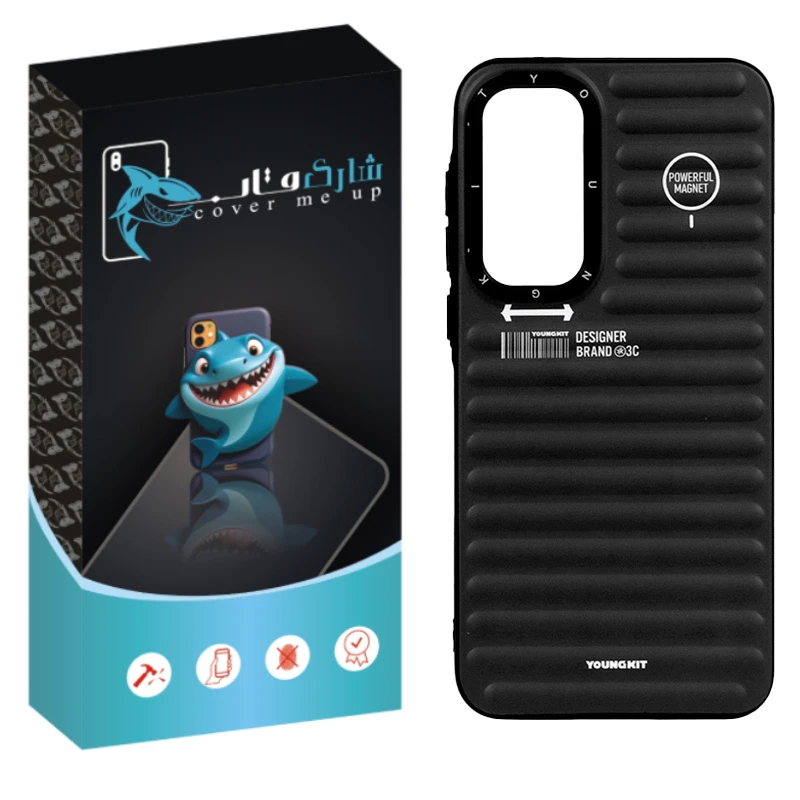 کاور شارک قاب مدل یانگ کیت مناسب برای گوشی موبایل سامسونگ Galaxy A35 / A55