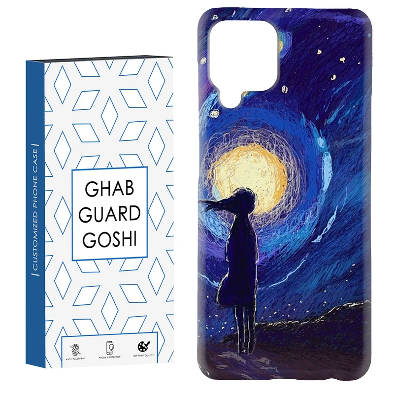 کاور قاب گارد گوشی طرح ونگوگ کد Dimo-439 مناسب برای گوشی موبایل سامسونگ Galaxy A12 / Galaxy M12