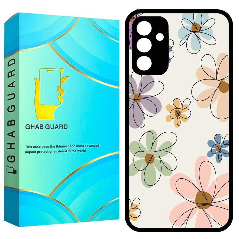  کاور قاب گارد طرح گل مدل GCHPA34 مناسب برای گوشی موبایل سامسونگ Galaxy A34 5G 
