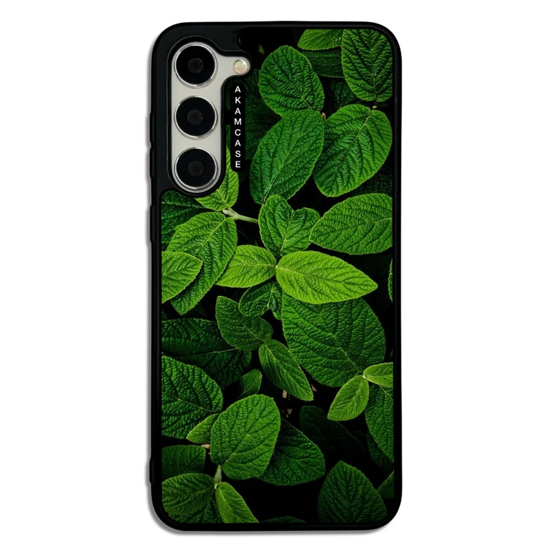 کاور آکام مدل AMC-WSGS23P-LEAVES-34 مناسب برای گوشی موبایل سامسونگ Galaxy S23 Plus