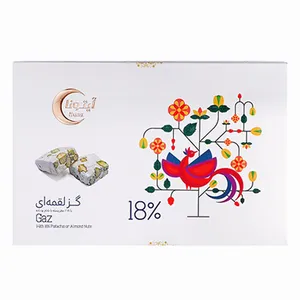 گز لقمه ای 18 درصد پسته آیتونا 600 گرم