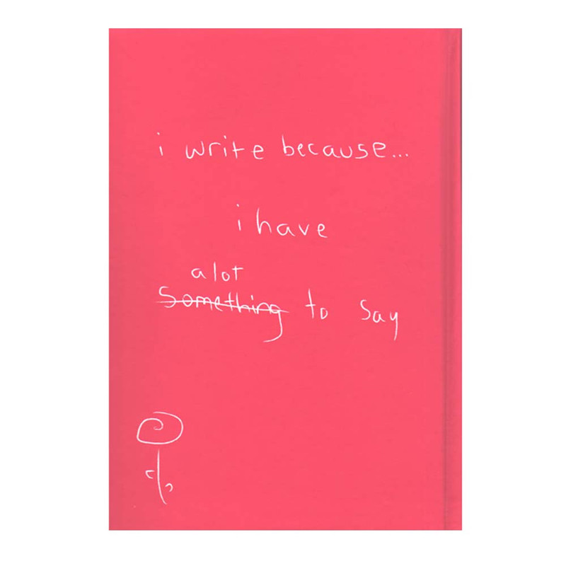 دفتر 100 برگ دات نوت مدل I WRITE