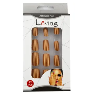 ناخن مصنوعی لاوینگ نایس مدل NS407 بسته 12 عددی