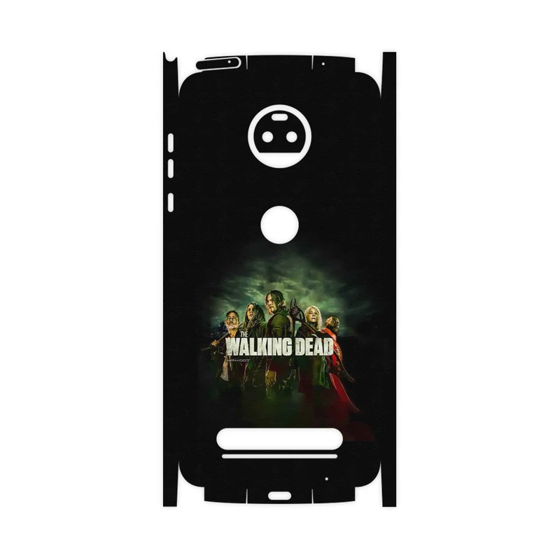 برچسب پوششی ماهوت مدل WALKING DEAD-FullSkin مناسب برای گوشی موبایل موتورولا Moto Z2 Force