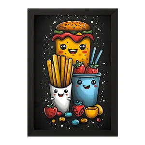 تابلو خندالو مدل فست فود کد F9947