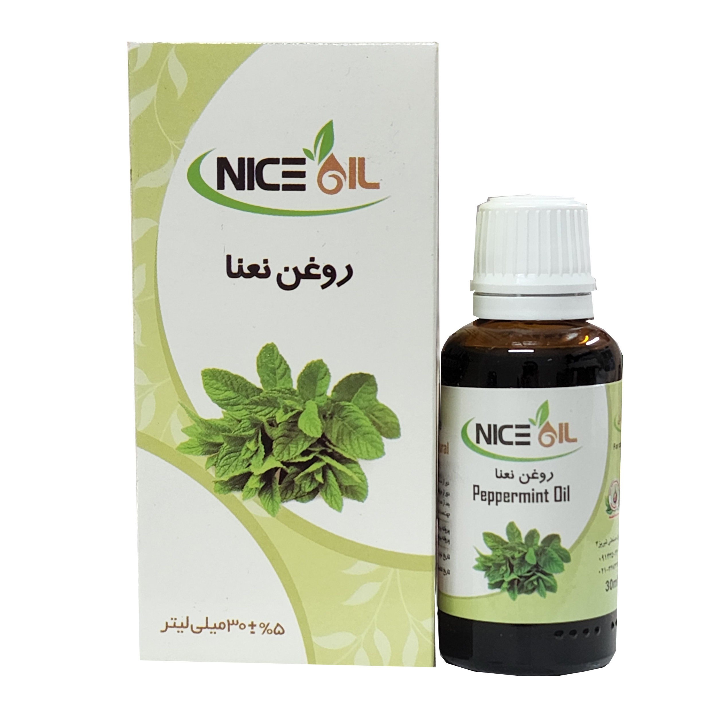 روغن بدن نایس اویل مدل نعنا حجم 30 میلی لیتر