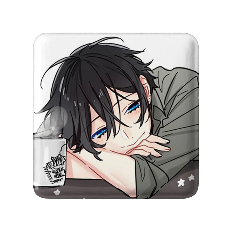 پیکسل خندالو طرح میامورا انیمه هوریمیا مدل مربعی کد 33672