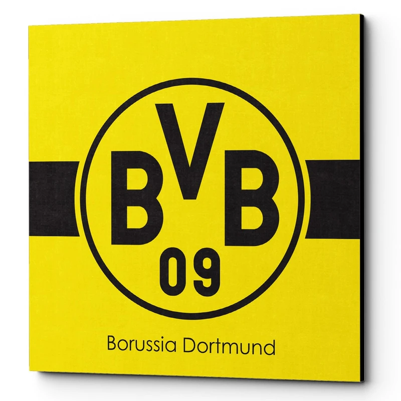 تابلو شاسی لومانا مدل Borussia Dortmund CA002 سایز 20×20