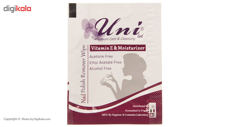 پد لاک پاک کن یونی لد مدل Vitamin E And Moisturizer بسته 10عددی