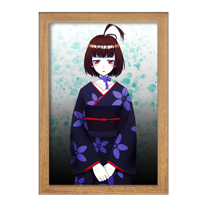 تابلو خندالو مدل مومی انیمه کابانری (Kabaneri) کد 35997