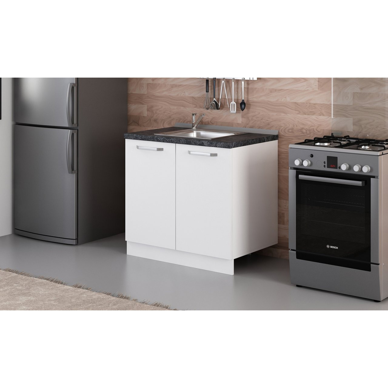 کابینت آشپزخانه مدل مینار 90 B-1 کابینت آشپزخانه مدل مینار 90 B-1