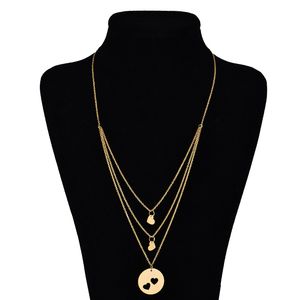 نقد و بررسی گردنبند طلا 18 عیار زنانه مایا ماهک مدل MM0362 طرح قلب سه تایی توسط خریداران