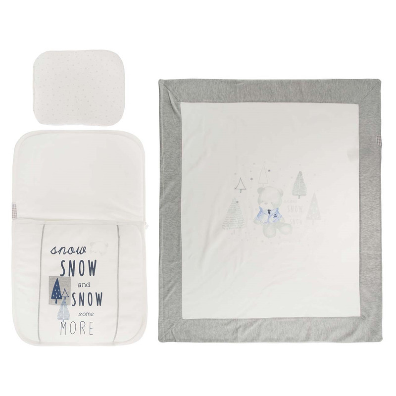 سرویس 3 تکه خواب نوزادی کیتی کیت مدل Snow White