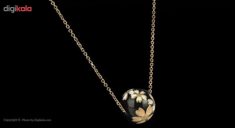 گردنبند طلا 18 عیار زنانه ماهک مدل MM0475