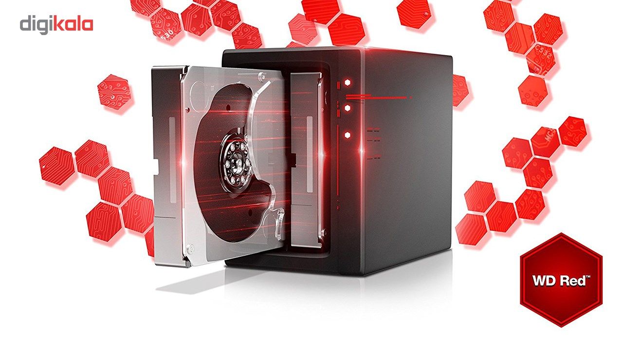 هارددیسک اینترنال وسترن دیجیتال مدل Red WD20EFRX ظرفیت 2 ترابایت main 1 6