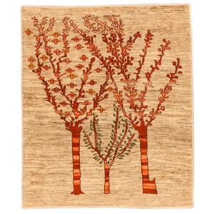 گبه دستبافت یک و نیم متری کد 96059