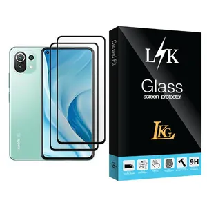 LKG LK Glass MIX002 Screen Protector For Xiaomi Mi 11 Lite 5G Pack Of 2