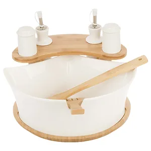 ست کاسه سالاد و آبلیمو خوری سیلویا کد 7008-27