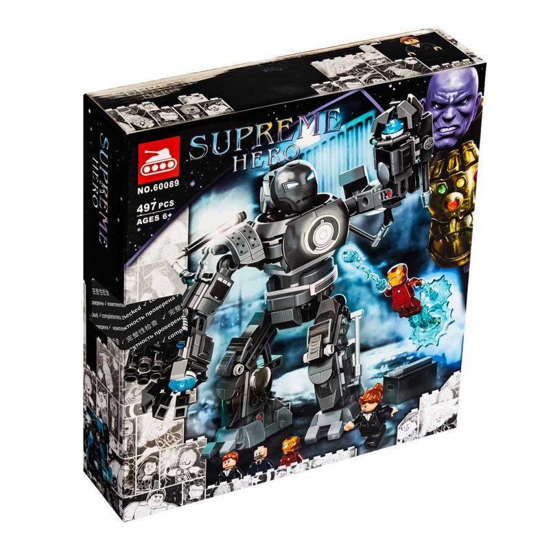 ساختنی 497 قطعه مدل Iron Man کد 60089