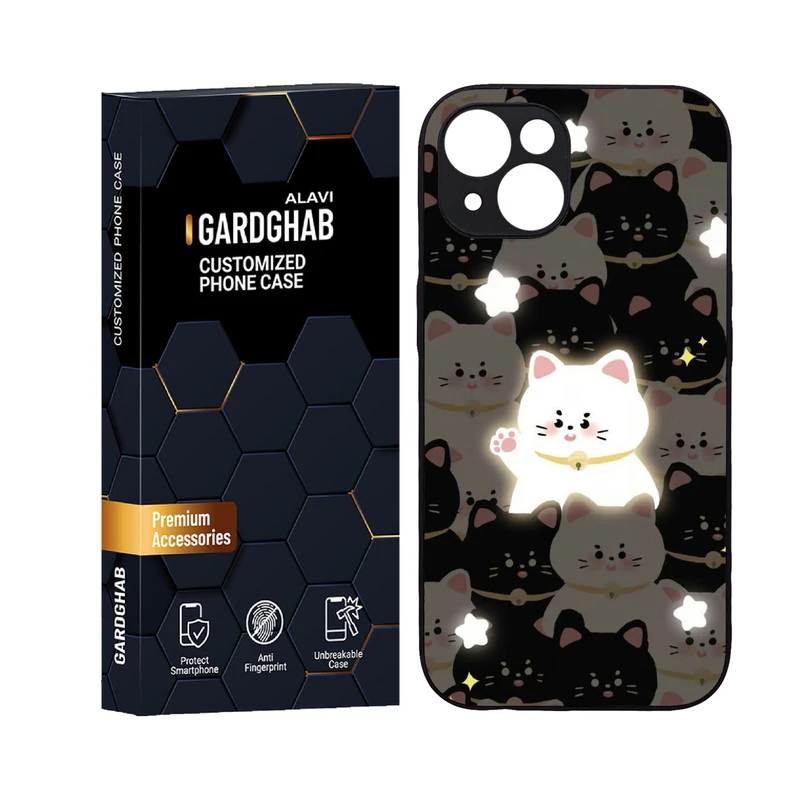 کاور گارد قاب علوی مدل دورژله ای فانتزی مناسب برای گوشی موبایل اپل iPhone 14