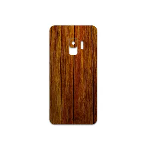 MAHOOT Orange-Wood Cover Sticker for Samsung Galaxy S9